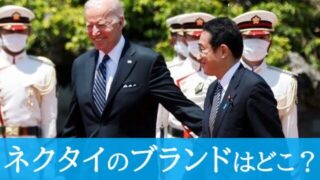 バイデン大統領と岸田総理のネクタイはお揃い？　画像