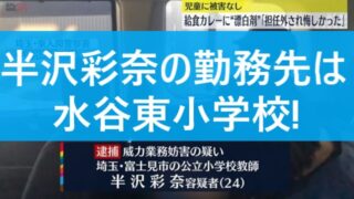 半沢彩奈の勤務先の小学校は水谷東小学校!顔画像は?出身大学はどこ?