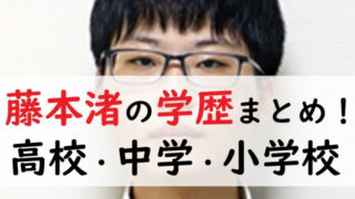 藤本渚の出身高校は大阪学芸！中学校や小学校の学歴まとめ！偏差値や成績は？