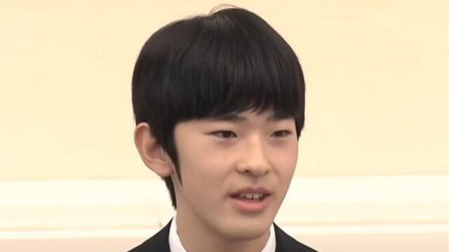 悠仁さま　成年会見　画像