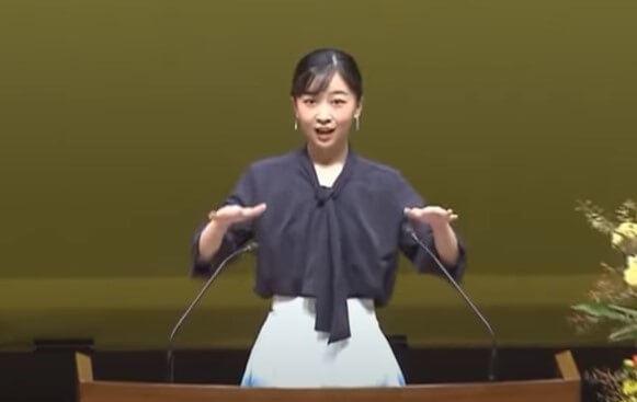 手話パフォーマンス甲子園2025 佳子さ 衣装画像