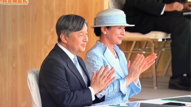 天皇陛下　雅子さま　滋賀国スポ　画像