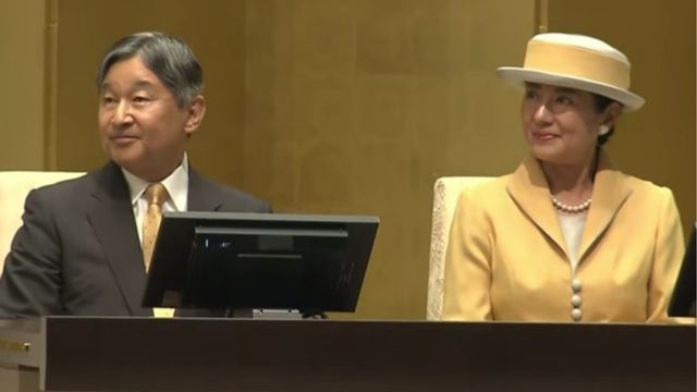 天皇皇后両陛下　STSフォーラム　画像