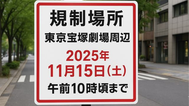 デフリンピック 2025 交通規制 画像