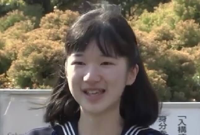 愛子さま　中学卒業式　画像