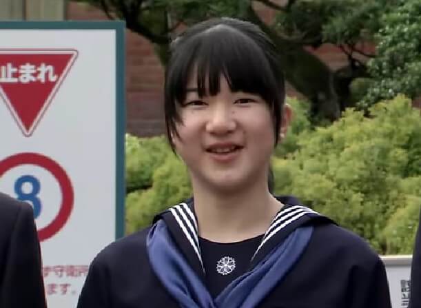愛子さま　中学入学式　画像