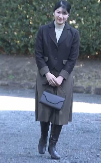 愛子さま　鴨場ファッション　画像