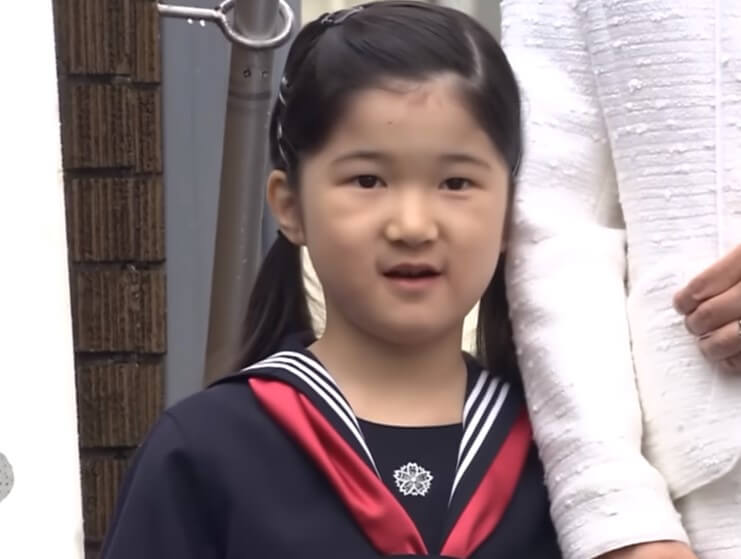 愛子さま　2007年小学校入学式　画像