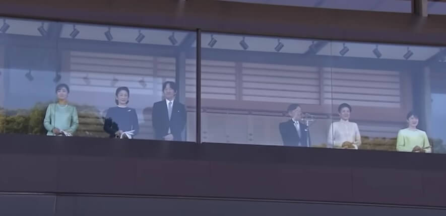 2025年新年一般参賀 並び順 4回目 画像