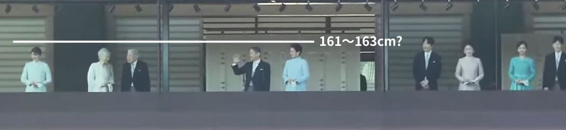 雅子さま　美智子さま　身長　画像比較　2026年一般参賀