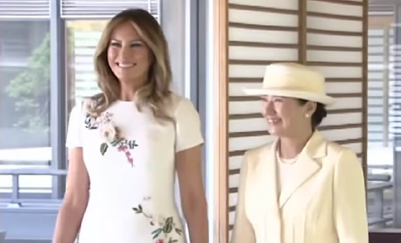 雅子さま　メラニア夫人　画像